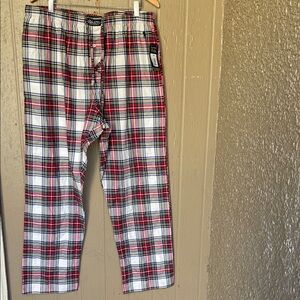 Polo Ralph Lauren men’s cotton pajama bottom in red/blue plaid size XL